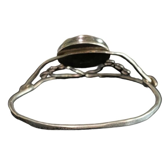 Bracelet 7" Shell Sterling Silver 925 Feet Hippie Handmade Artisan - Picture 2 of 7